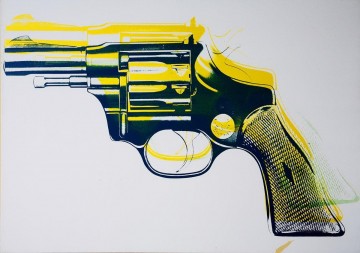 Abstracto famoso Painting - Pistola 6 POP